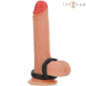 Bobby Anell Doble Per a Penis Silicona Negre