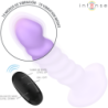Brenda Vibrator Mărimea M Design În Spirală 10 Vibrații Violet Telecomandă