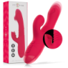 Dua Vibrador Multifunção Recarregável Up & Down Com Língua Vermelho