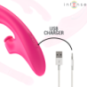 Emi Vibrador 13,5 Cm Multifunción 3 En 1 10 Vibraciones Rosa