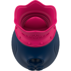 Stimulateur Clitoris 10 Modes De Succion Et Léchage - Bleu