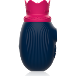 Stimulátor Klitorisu 10 Režimov Sania a Lízania - Modrý