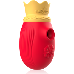 Estimulador Clitoris 10 Modos De Succión Y Licking - Rojo