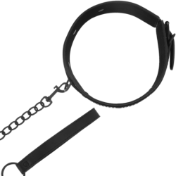 Fetisch Halsband aus veganem Leder