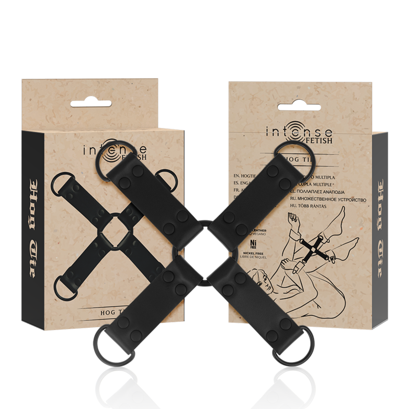 Fetish Višestruki Pričvršćivač Za Ruke I Stopala Od Veganske Kože
