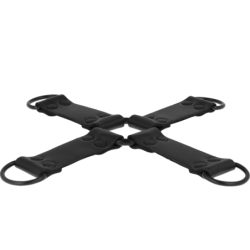 Fétiche Attache Multiple Pour Mains Et Pieds En Cuir Végan