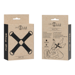 Fetish Többszörös Rögzítő Készülék Kézre És Lábra, Vegán Bőrből