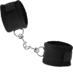 Erotic Fetish Set 2 With Handcuffs, Blindfold And Feather Duster