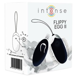 Flippy Ii Nabíjateľné Vajíčko na Diaľkové Ovládanie Čierne