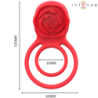 Gail Rose Stimulateur 10 Vibrations Rouge Télécommande
