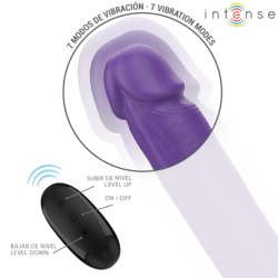 Gunter Dildo Dvojitý Vibrátor 40 Cm Fialový Diaľkové Ovládanie