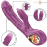 Halle Vibromasseur Multifonction Avec Langue Stimulatrice En Forme De Dauphin Violet