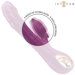Halle Vibromasseur Multifonction Avec Langue Stimulatrice En Forme De Dauphin Violet