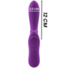 Harry Vibrador Flexível Com Língua Roxo
