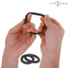 Hugh 3 Anillos Básicos Para Pene Silicona Negro