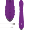 Iggy Vibrador Multifunções Recarregável Up & Down Com Estimulador De Clitóris Roxo