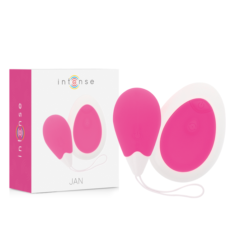 Jan Vibrador de Ovo com Controlo Remoto Rosa
