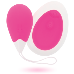 Jan Vibrador de Ovo com Controlo Remoto Rosa