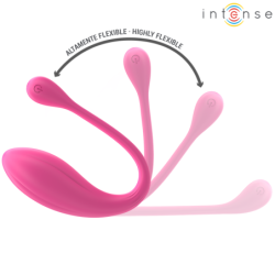 Janice U-Shaped Double Stimulation Vibrator 10 Vibration Pink Remote Control