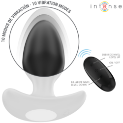 Joey Analinis Kaištis 10 Vibracijų Juodas Nuotolinio Valdymo Pultas