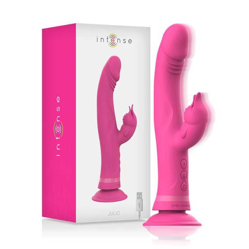 Julio Vibrator Rabbit Silikone Pink