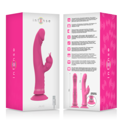 Julio Vibromasseur Rabbit Silicone Rose