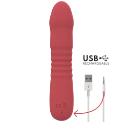Juni Auf & Ab 10 Vibrationen Rot