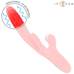 Karol Vibrador Multifunción Empuje & Estimulación & Succión Rojo