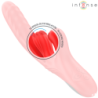 Karol Vibrador Multifunción Empuje & Estimulación & Succión Rojo
