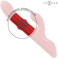 Lele Multifunction Vibrator Rotating & Oscillation & Stimulation Red