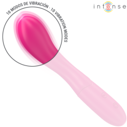 Lisette Vibrators 19 Cm Elastīgs 10 Vibrācijas Rozā