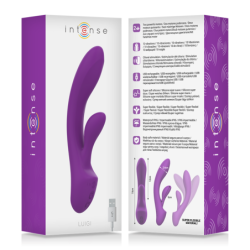 Luigi Vibrator Iepuraș Silicon Lichid Violet