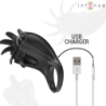 Mabel Vibrerende Penisring 10 Vibraties Met Clitoris Stimulator Zwart