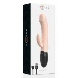 Magnus Oplaadbare Dual Vibrator Naturel