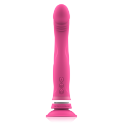 Michelangelo Dildo Vibrátor Silikónový Ružový