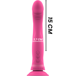 Michelangelo Dildo vibraator, silikoon, roosa
