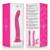 Michelangelo Dildo Vibrador Silicone Rosa