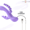 Miko Triple Vibrator Rabbit & Estimulator & Anal 7 Vibrationer Lilla