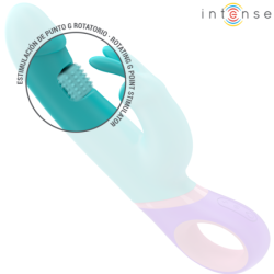 Mónica Zajček Vibrator z Rotacijskim Stimulatorjem Točke G Modre Barve