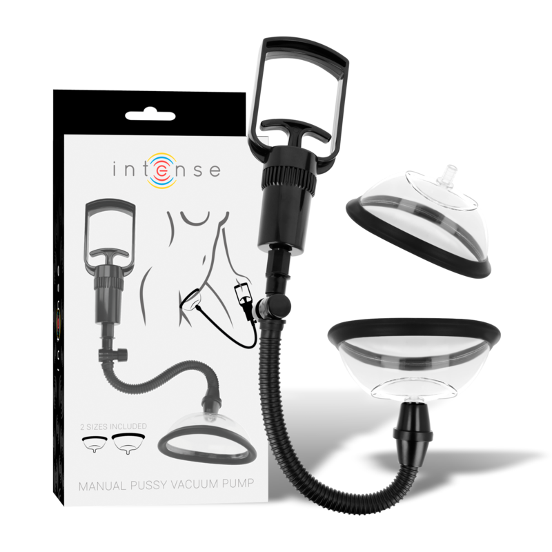 Vagina käsipump kahe vahetatava topsiga