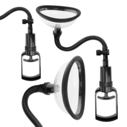 Vagina käsipump kahe vahetatava topsiga