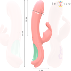 Rachel Rabbit Vibrátor 5 Vibráció Rózsaszín