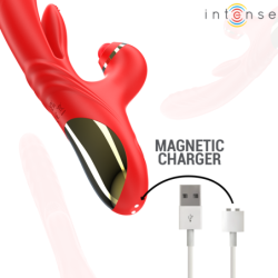 Rosalia Multifunkciju Vibrators 3 vienā Sarkanā krāsā