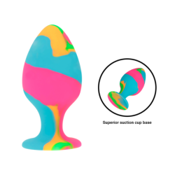 Multikolor Szilikon Plug Szett