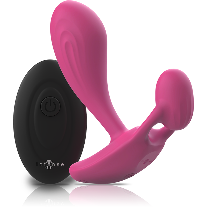 Shelly Duo Anal-Perineum, Vaginal-Clitoris Fjärrkontroll Rosa