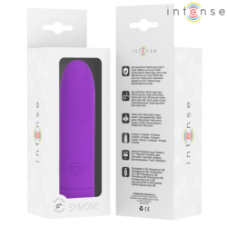 Symone Bala Vibrator Genopladelig Via Usb 8 Vibrationer Lilla 10 X 2.2 Cm