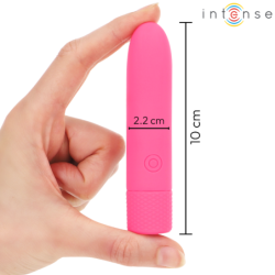 Symone Bala Uzlādējams Vibrators Ar Usb 8 Vibrācijas Rozā 10 X 2.2 Cm