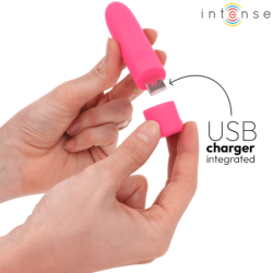 Symone Uppladdningsbar Vibratorboll Med 8 Vibrationer Rosa 10 X 2.2 Cm