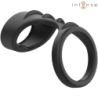 Theo Anneau Double Pour Pénis Silicone Noir Modèle 3