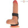 Theo Anneau Double Pour Pénis Silicone Noir Modèle 3